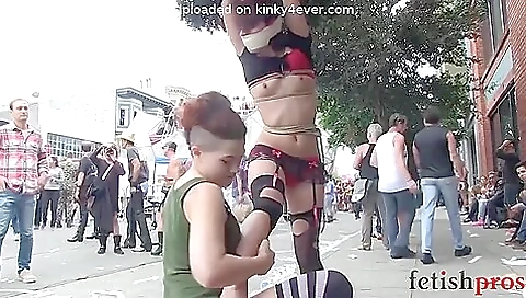 Public Tickling Humiliation - Teaser Video Public Tickling Humiliation - Teaser Video