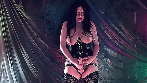 Joi Jerk Off Instruction With Strap-on - Dominating Horror Witch Dirty Talking - Milf Arya Grander